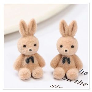 Plush Bunny Earrings